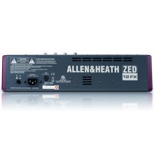 Allen & Heath ZED 12FX Back
