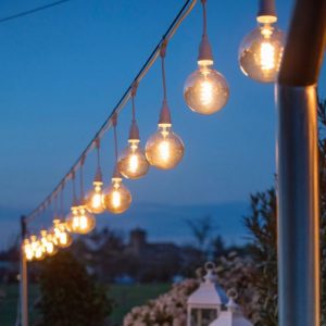 Catene Luminose con Lampadine Led Vintage Detail